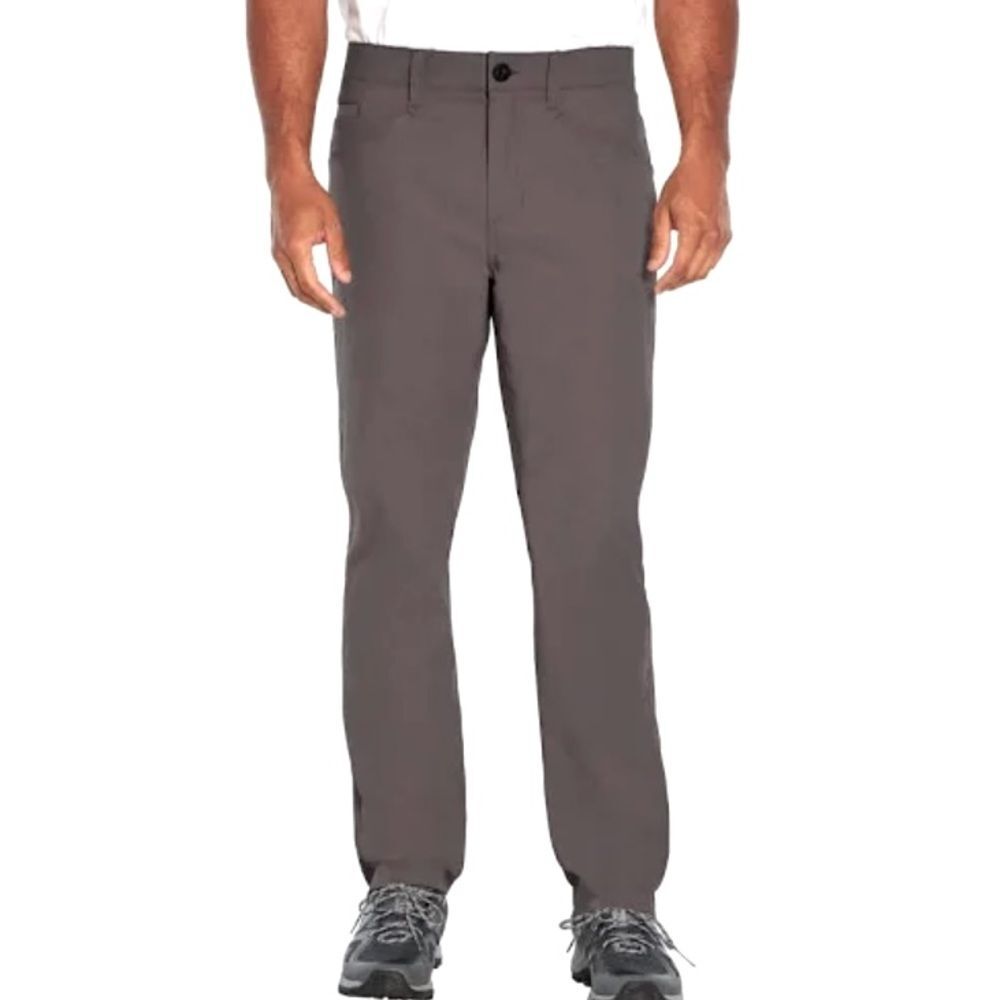 Orvis Trek Stretch Nylon Water Repellent Pants Forged Iron Grey sz 38x30 NWT